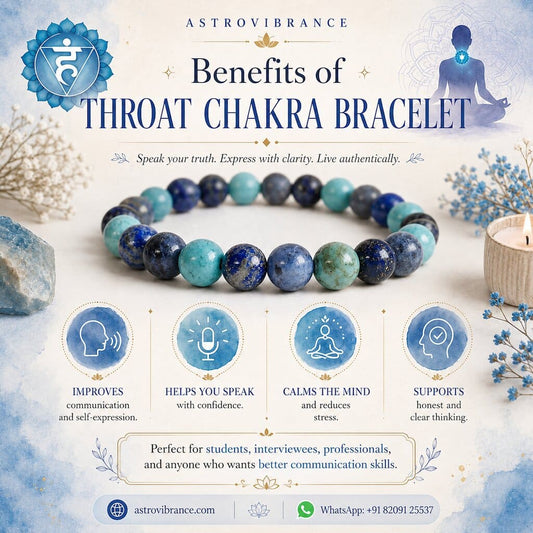 Throat Chakra Bracelet – For Clear Communication & Confidence