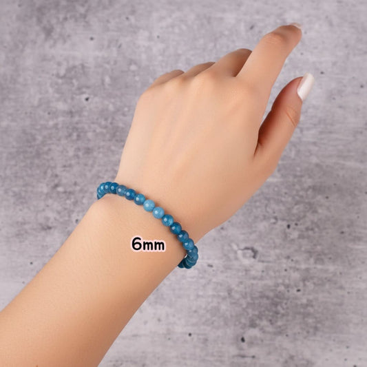 Blue Apatite Bracelet – Focus, Motivation & Manifestation