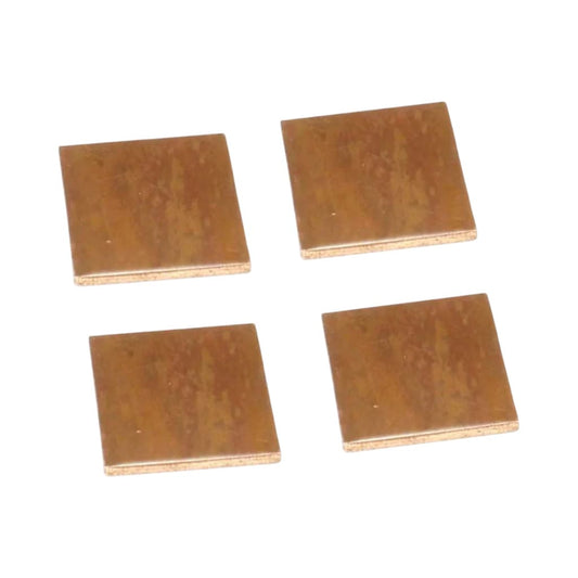Pure Copper Square Pieces (4Pcs) तांबे का चोकोर टुकड़ा - Lal Kitab Remedy