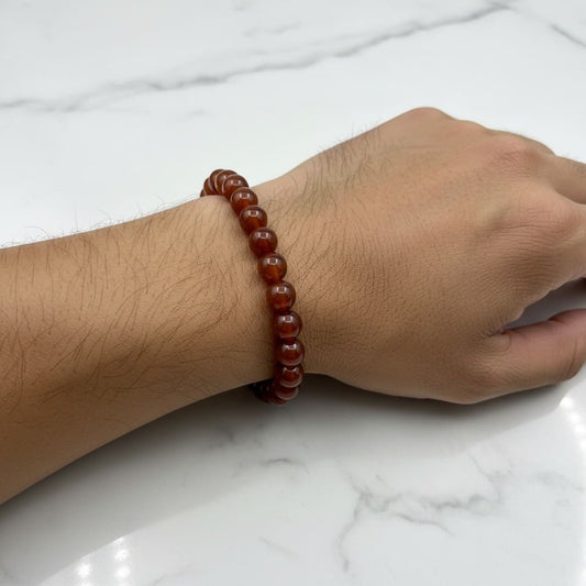 Hessonite (Gomed) Bracelet – Rahu Dasha Relief