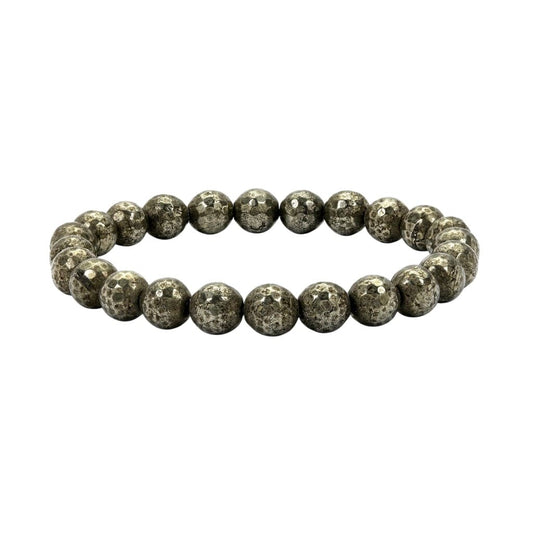 Diamond-Cut Pyrite Bracelet - Money And Wealth