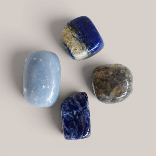 Third Eye Chakra Crystal Stones Kit – Boost Intuition & Clarity