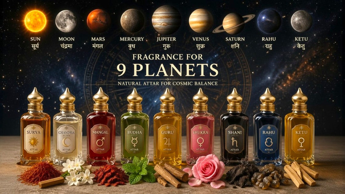 खुशबू से ग्रहों को करें मजबूत: नवग्रहों के लिए इत्र का ज्योतिषीय महत्व (Fragrance For Planets)