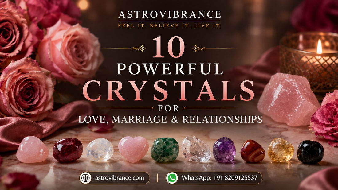 Top 10 Crystals & Healing Stones for Love, Marriage & Relationships