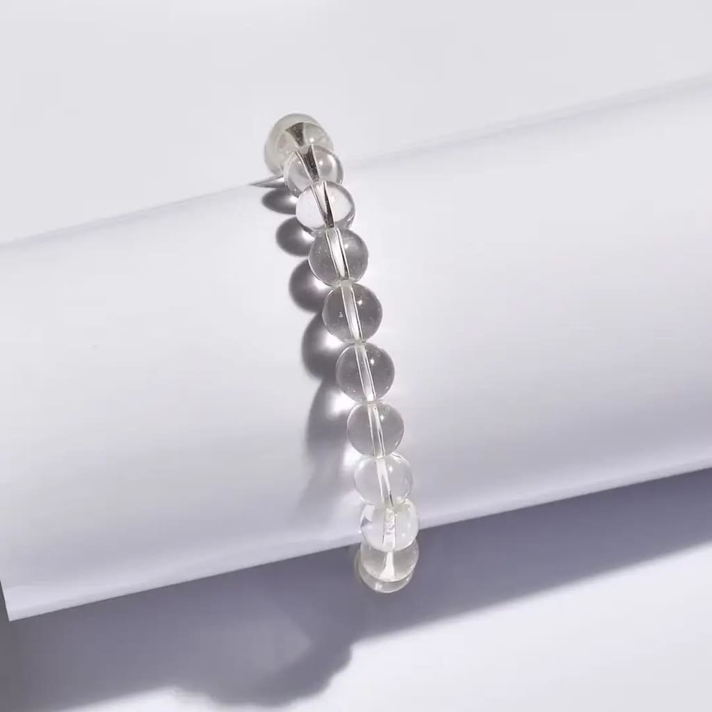 Crystal Quartz Sphatik Bracelet – Money & Positive Energy