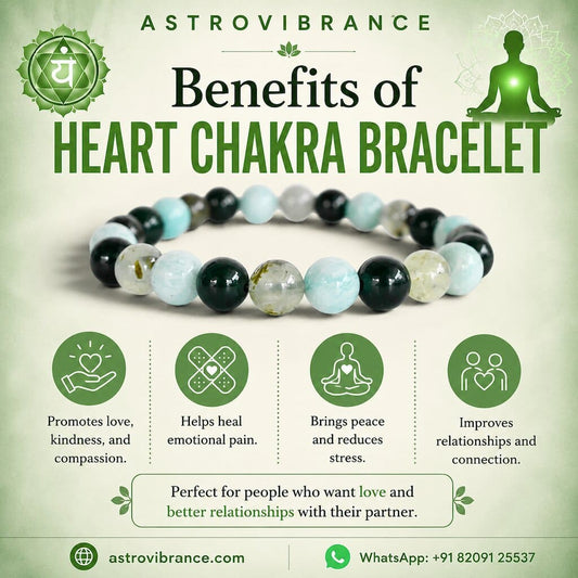 Heart Chakra Bracelet – For Love, Peace & Emotional Healing
