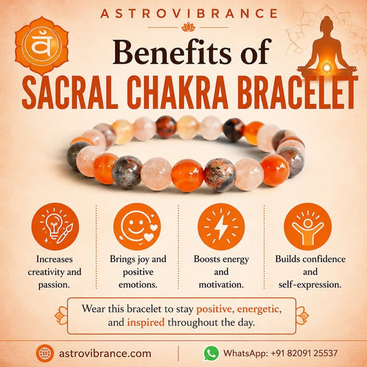 Sacral Chakra Bracelet – Creativity, Passion & Emotional Balance