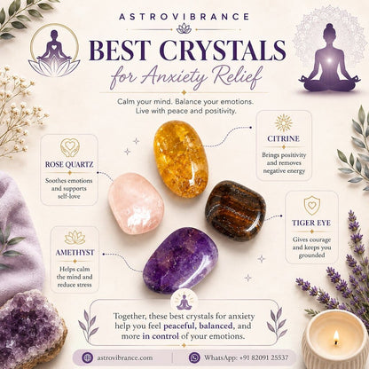 Best Crystals for Anxiety Relief