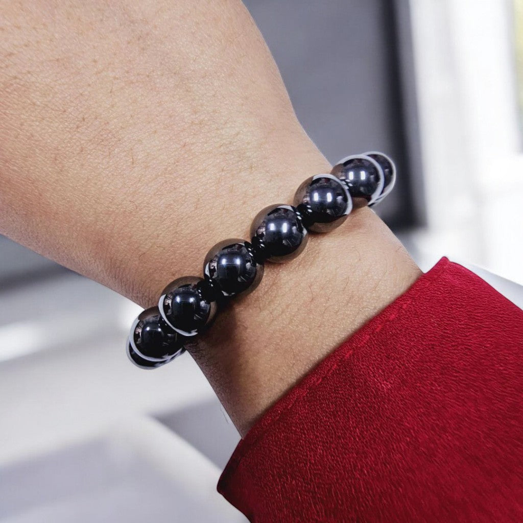 Black Hematite Bracelet – Protection & Grounding