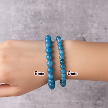 Blue Apatite Bracelet – Focus, Motivation & Manifestation