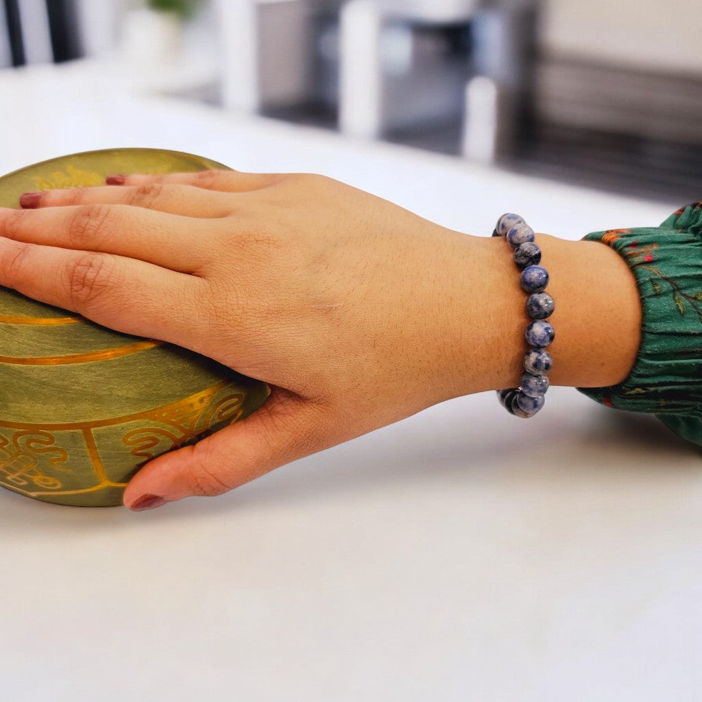 Blue Sodalite Bracelet – Happiness & Clarity