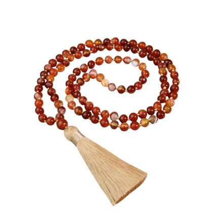 Carnelian Mala (108 Beads)