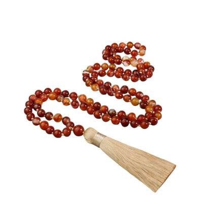 Carnelian Mala (108 Beads)