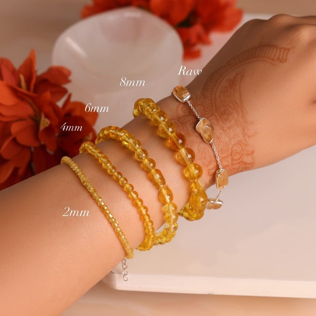 Citrine Bracelet in Different Sizes