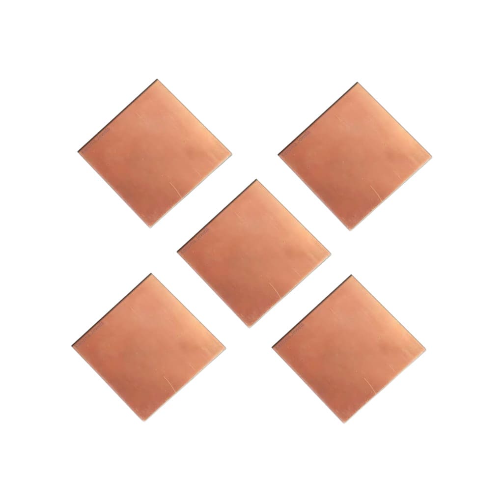 Pure Copper Square Pieces (4Pcs) तांबे का चोकोर टुकड़ा - Lal Kitab Remedy