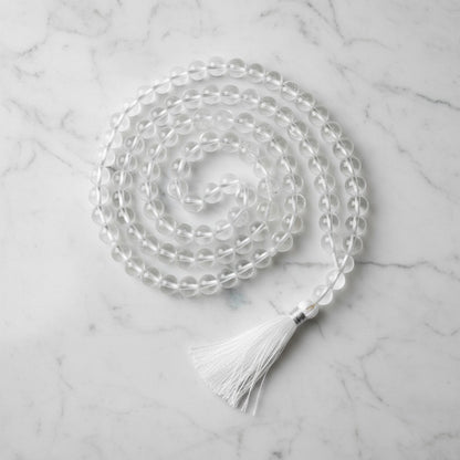 Sphatik Mala (Crystal Quartz) 108 Beads