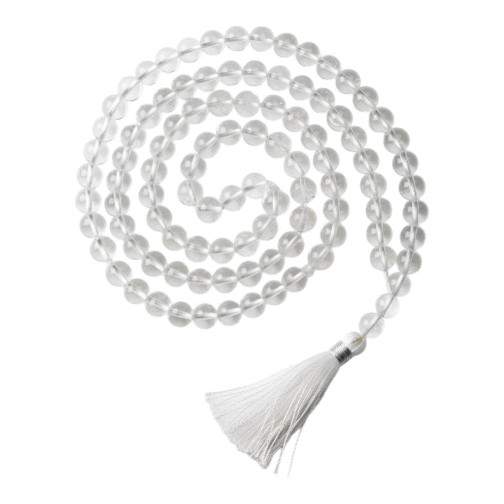 Sphatik Mala (Crystal Quartz) 108 Beads