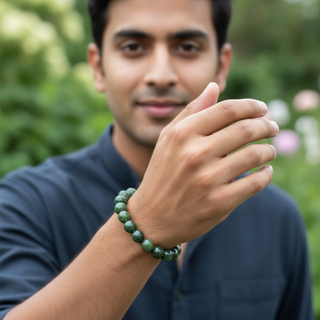 Green Diopside Bracelet – Growth & Renewal