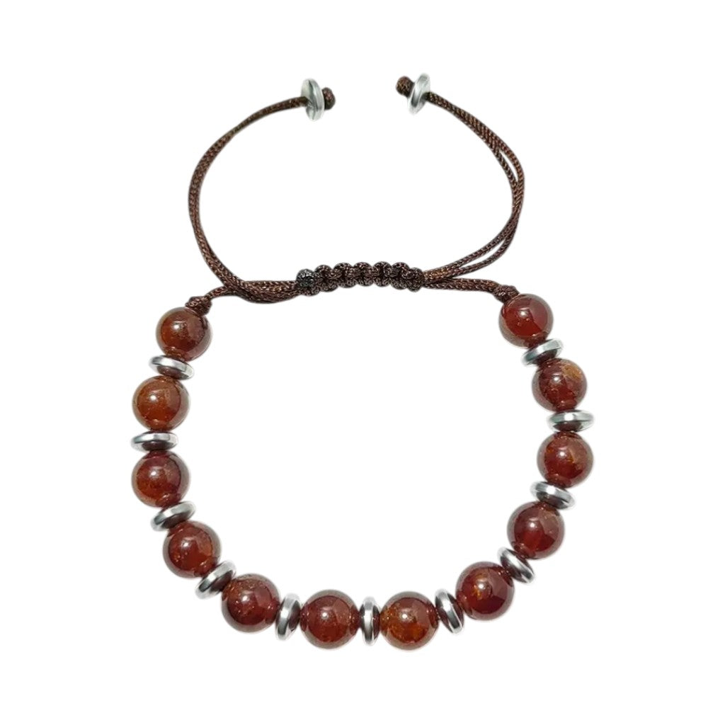 Gomed Hessonite Bracelet (Adjustable)