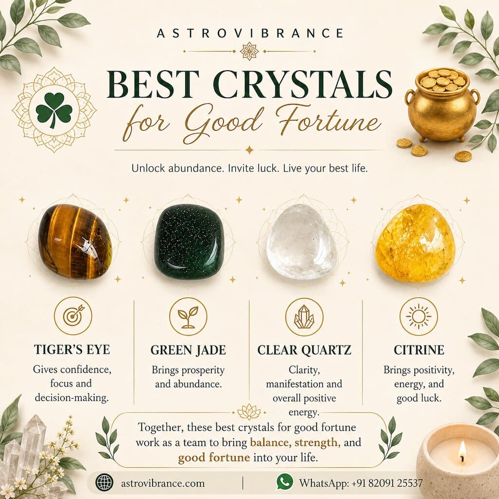 Best Crystals for Good Fortune