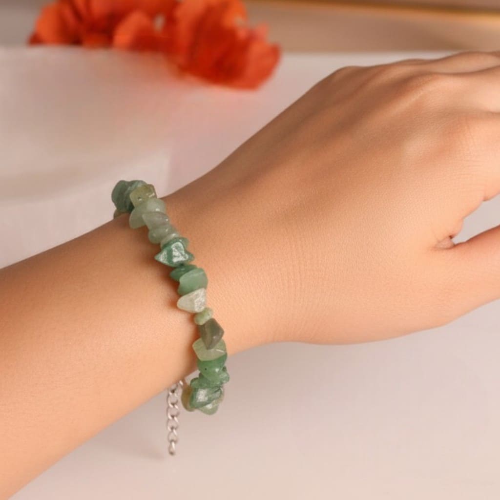 Green Aventurine Bracelet in 4mm, 6mm, 8mm, & 10mm