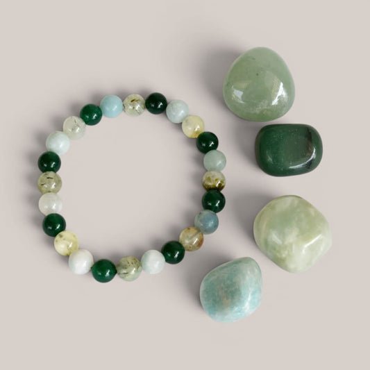 Heart Chakra Crystal Stones Kit – Love, Healing & Emotional Balance