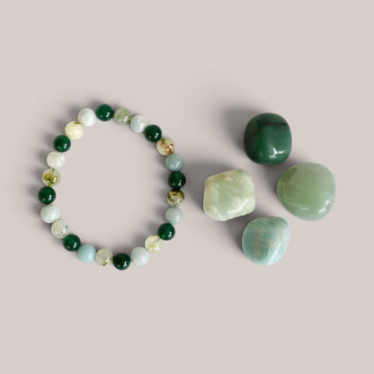 Heart Chakra Crystal Stones Kit – Love, Healing & Emotional Balance