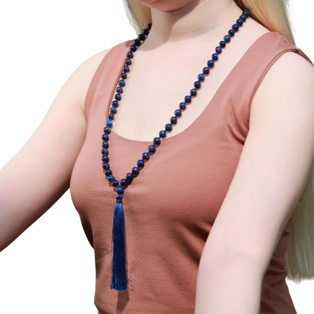 Lapis Lazuli Mala (108 Beads)