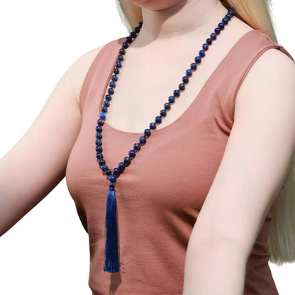 Lapis Lazuli Mala (108 Beads)