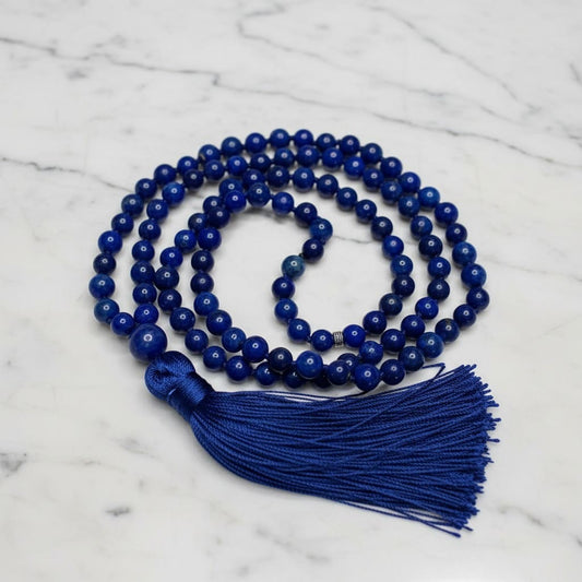 Lapis Lazuli Mala (108 Beads)