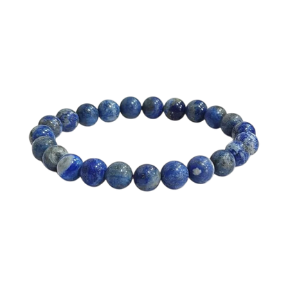 Lapis Lazuli bracelet bracelet on a white background
