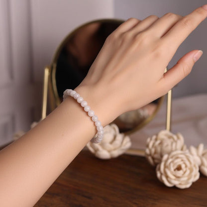 Moonstone Bracelet for Emotional Balance, Peace & Intuition