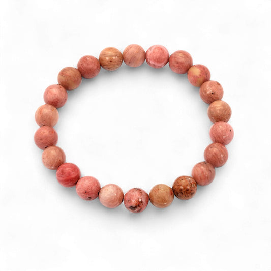 Pink Rhodonite Bracelet – Love & Emotions