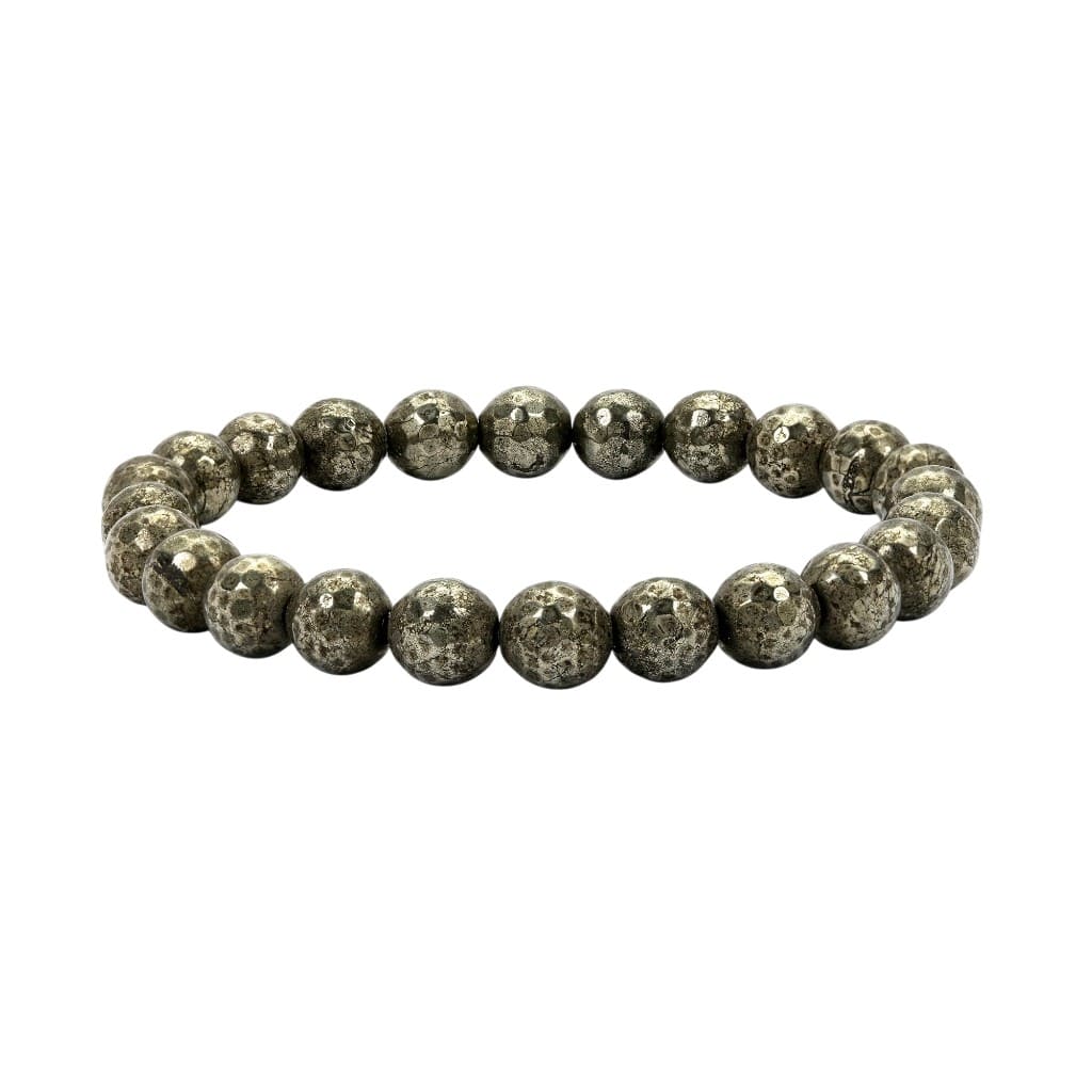 Diamond-Cut Pyrite Bracelet - Money And Wealth