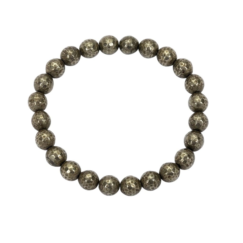 Diamond-Cut Pyrite Bracelet - Money And Wealth