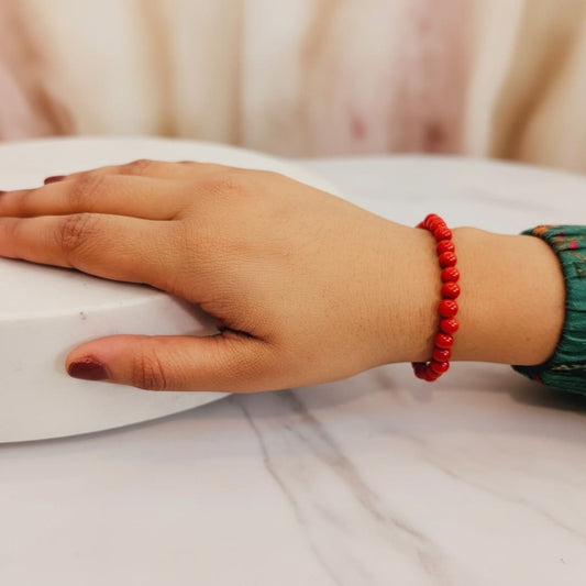 Red Coral Bracelet (Moonga) for Mars