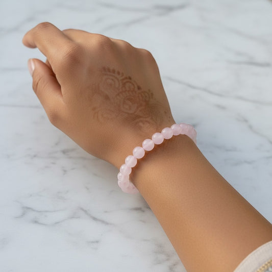 Rose Quartz Bracelet – Love & Romance