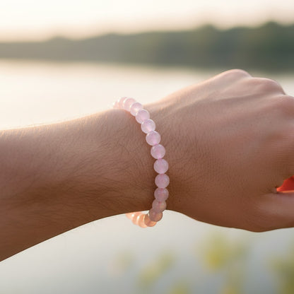 Rose Quartz Bracelet – Love & Romance