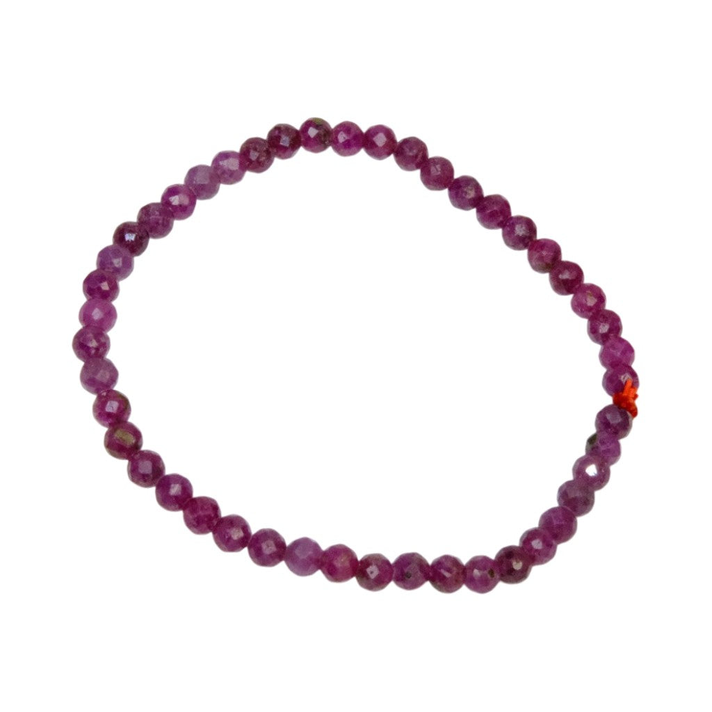 Ruby Beads Bracelet – Leadership & Sun Energy