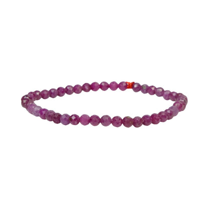 Ruby Beads Bracelet – Leadership & Sun Energy
