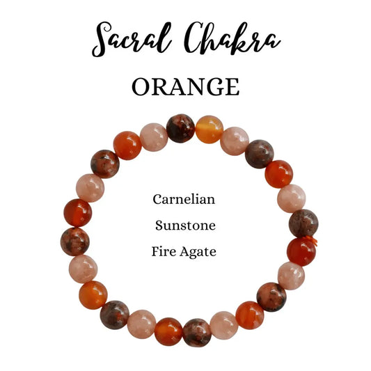 Sacral Chakra Bracelet – Creativity, Passion & Emotional Balance