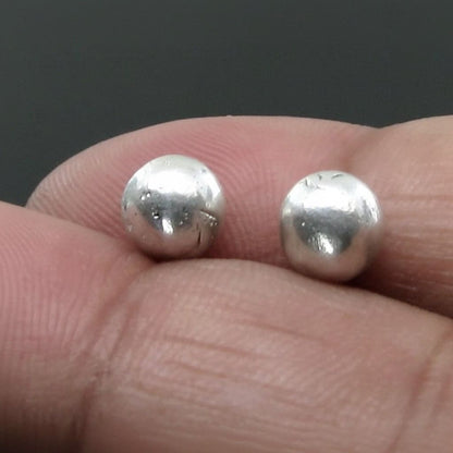 Solid Silver Balls (2Pcs) चांदी की ठोस गोली - Lal Kitab Remedy