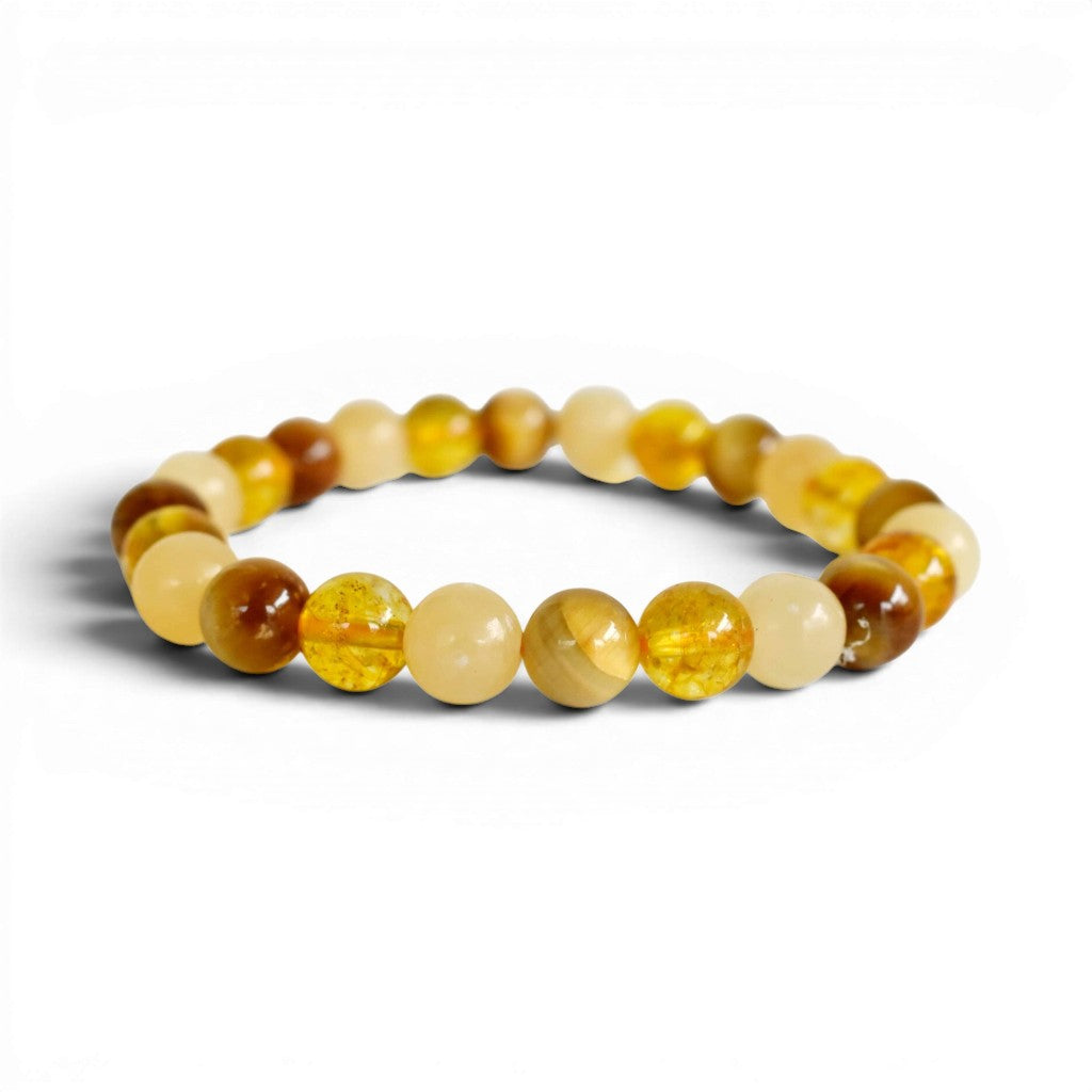 Solar Plexus Chakra Bracelet – For Confidence, Power & Positivity