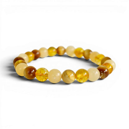 Solar Plexus Chakra Bracelet – For Confidence, Power & Positivity