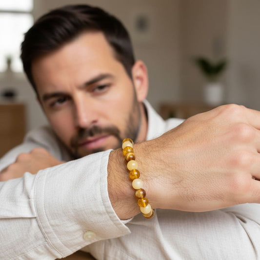 Solar Plexus Chakra Bracelet – For Confidence, Power & Positivity