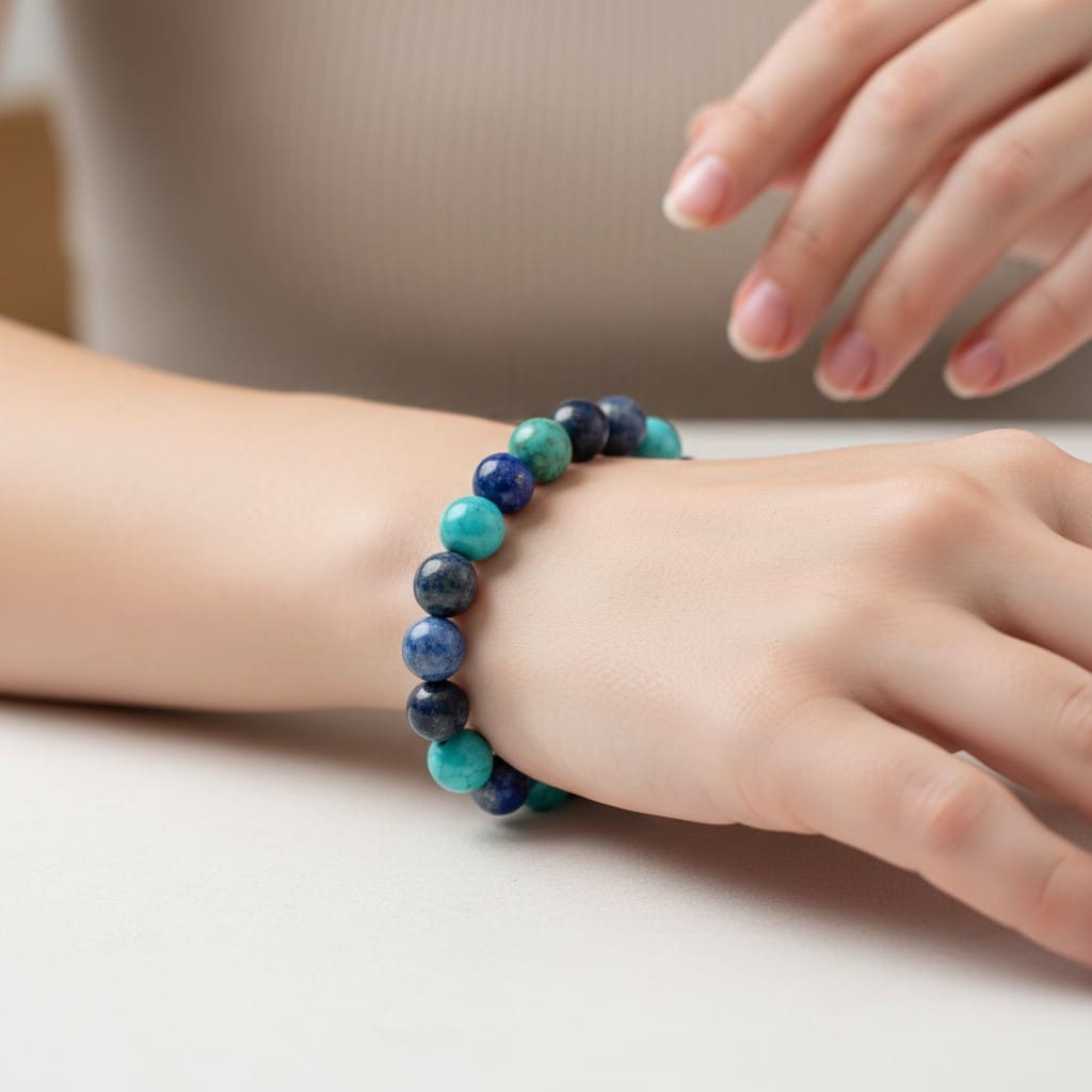 Throat Chakra Bracelet – For Clear Communication & Confidence