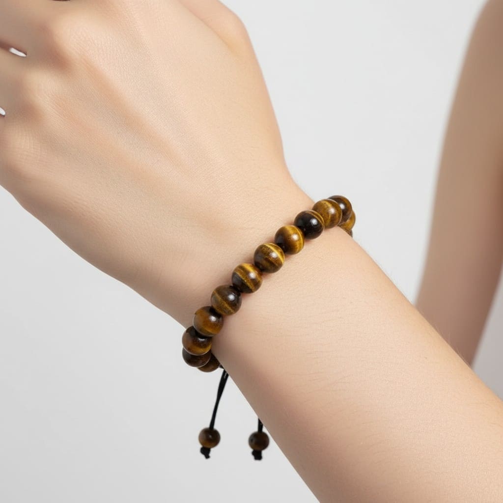 Tiger Eye Bracelet (Adjustable)