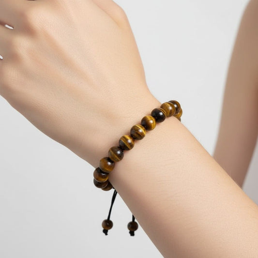 Tiger Eye Bracelet (Adjustable)