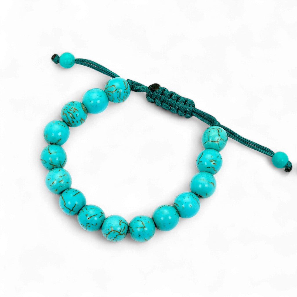 Turquoise Bracelet (Adjustable) – Money & Luck