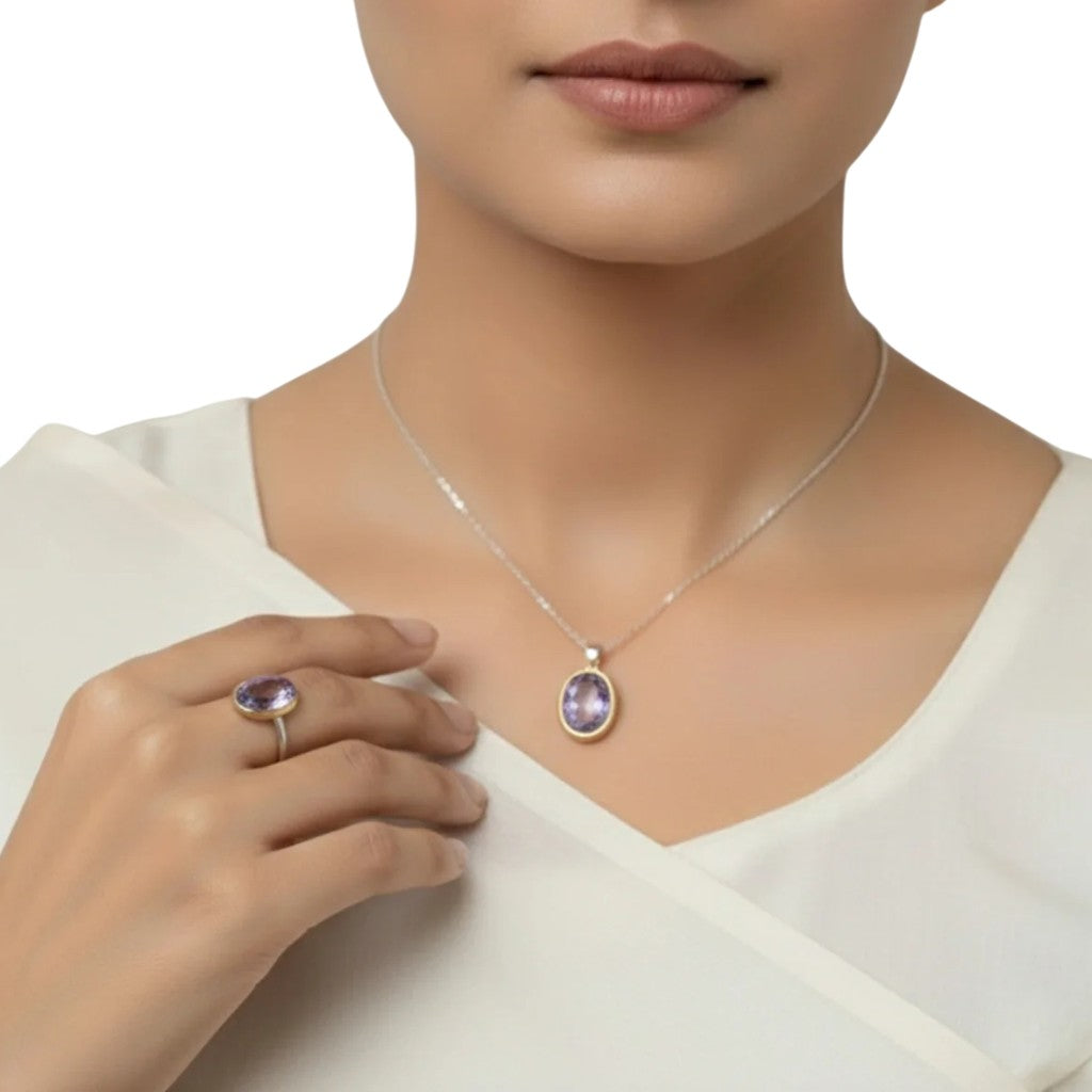 Amethyst Stone (Kathela/Jamunia)